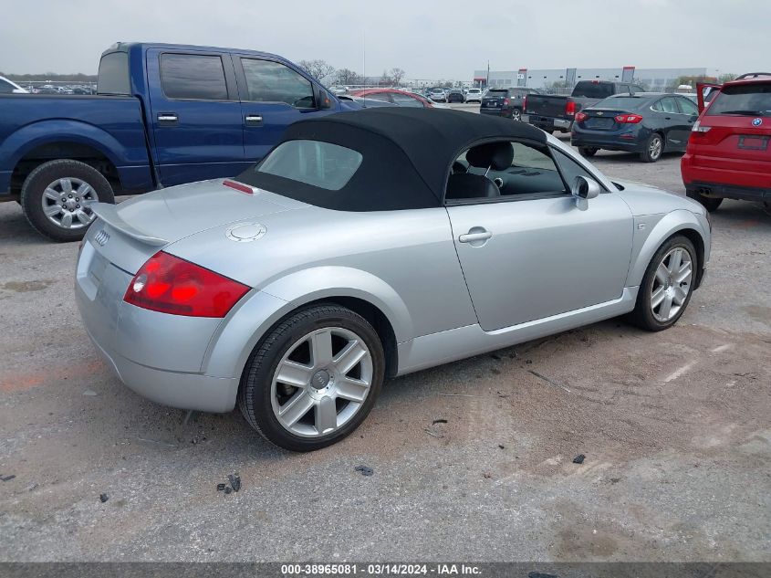 TRUTC28N041001073 2004 Audi Tt 1.8L