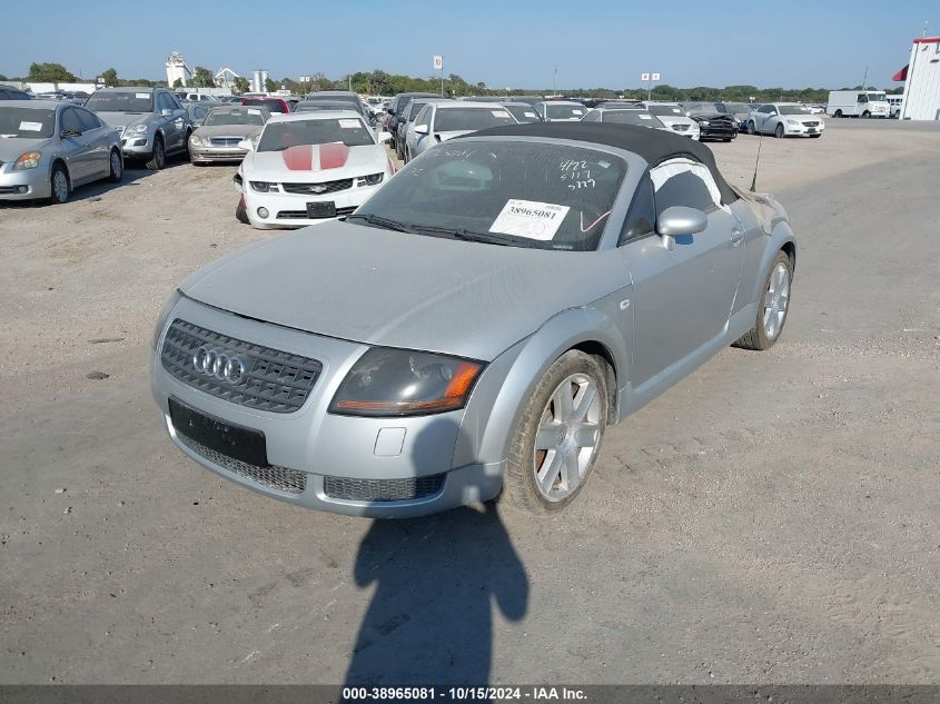 2004 Audi Tt 1.8L VIN: TRUTC28N041001073 Lot: 38965081