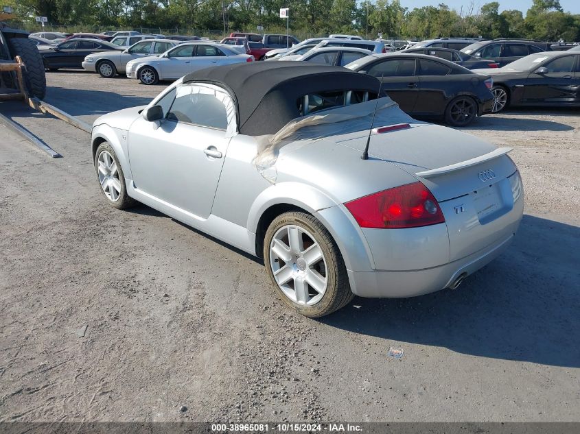 2004 Audi Tt 1.8L VIN: TRUTC28N041001073 Lot: 38965081