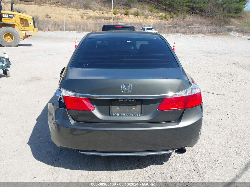 2013 Honda Accord Ex VIN: 1HGCR2F76DA068078 Lot: 38965139