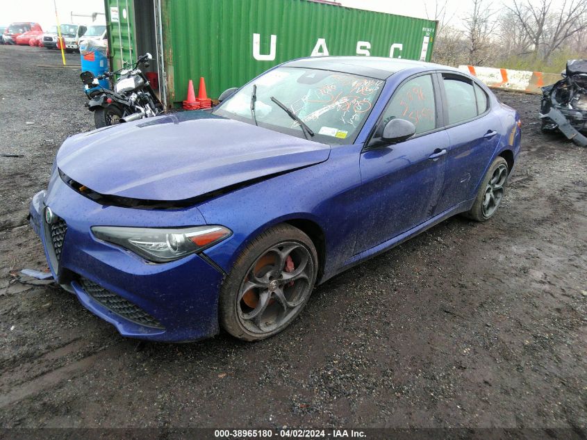 2020 Alfa Romeo Giulia Ti Sport Awd VIN: ZARFANBN9L7630212 Lot: 38965180