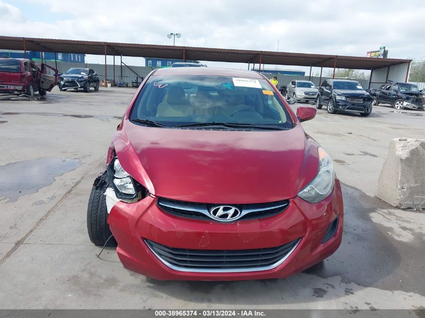 2013 Hyundai Elantra Gls VIN: 5NPDH4AE3DH269520 Lot: 38965374