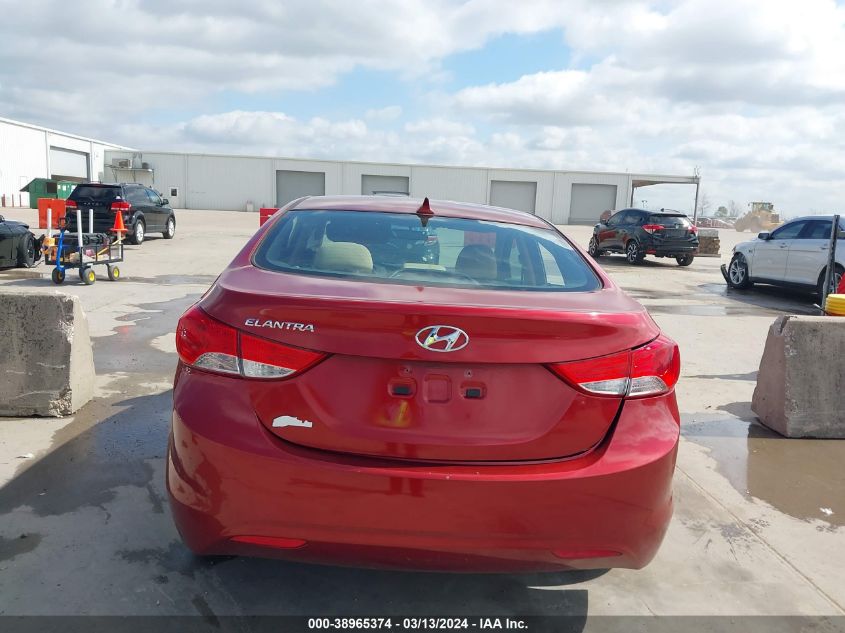 2013 Hyundai Elantra Gls VIN: 5NPDH4AE3DH269520 Lot: 38965374