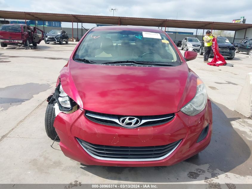 2013 Hyundai Elantra Gls VIN: 5NPDH4AE3DH269520 Lot: 38965374