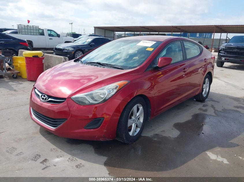 2013 Hyundai Elantra Gls VIN: 5NPDH4AE3DH269520 Lot: 38965374