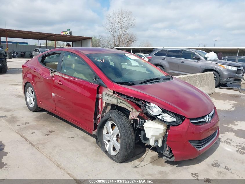 2013 Hyundai Elantra Gls VIN: 5NPDH4AE3DH269520 Lot: 38965374