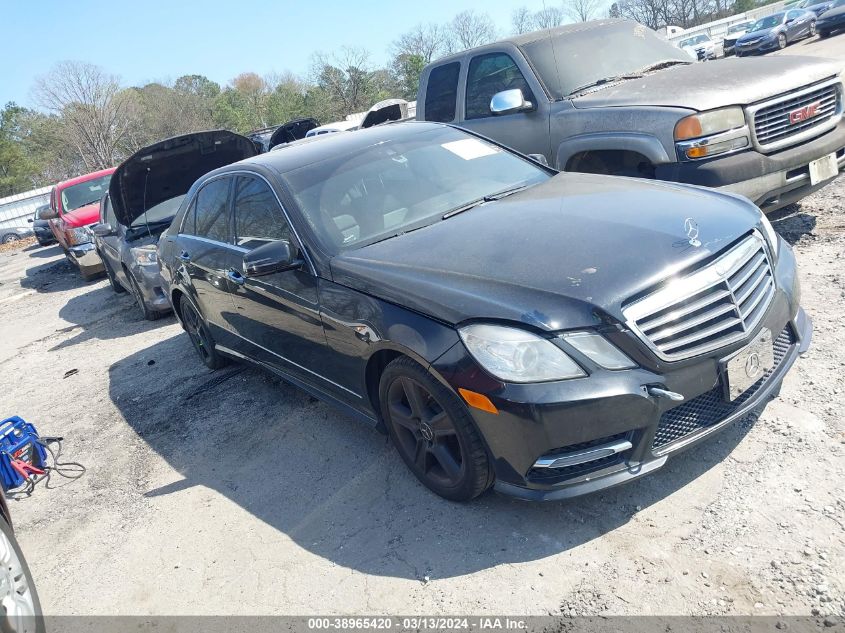 WDDHF8JB7DA740571 | 2013 MERCEDES-BENZ E 350