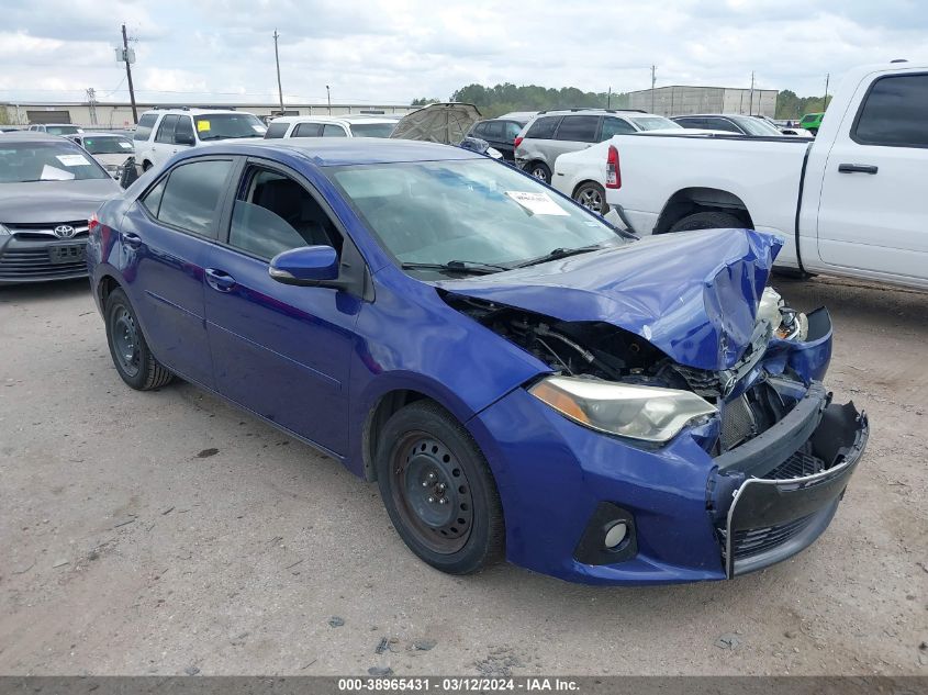 2014 TOYOTA COROLLA S - 2T1BURHE8EC145320