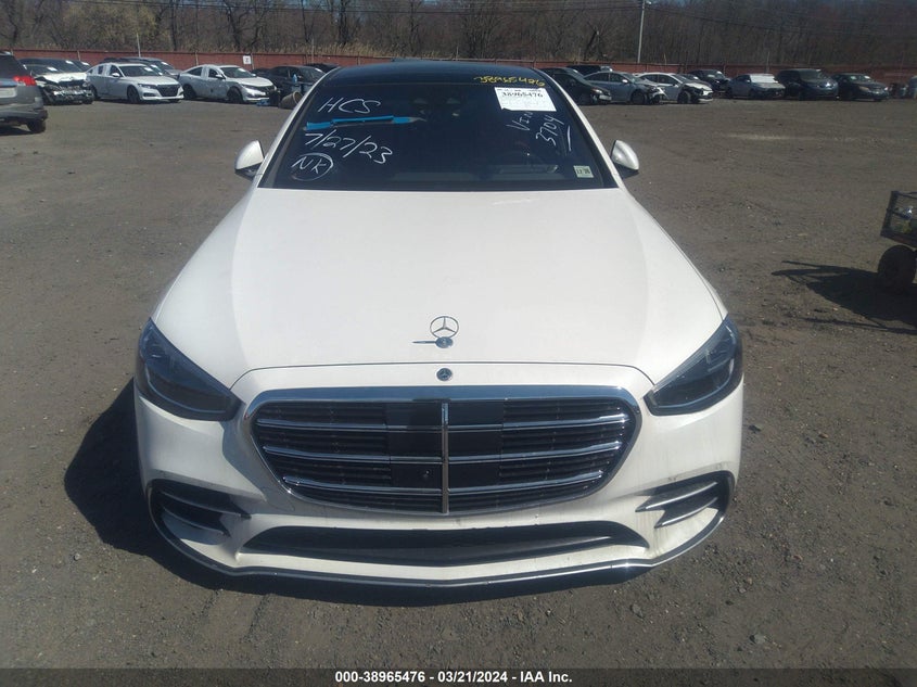2022 MERCEDES-BENZ S 580 4MATIC - W1K6G7GB2NA083704