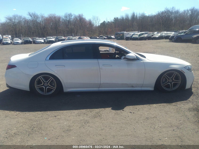 2022 MERCEDES-BENZ S 580 4MATIC - W1K6G7GB2NA083704