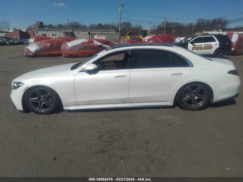 2022 MERCEDES-BENZ S 580 4MATIC - W1K6G7GB2NA083704