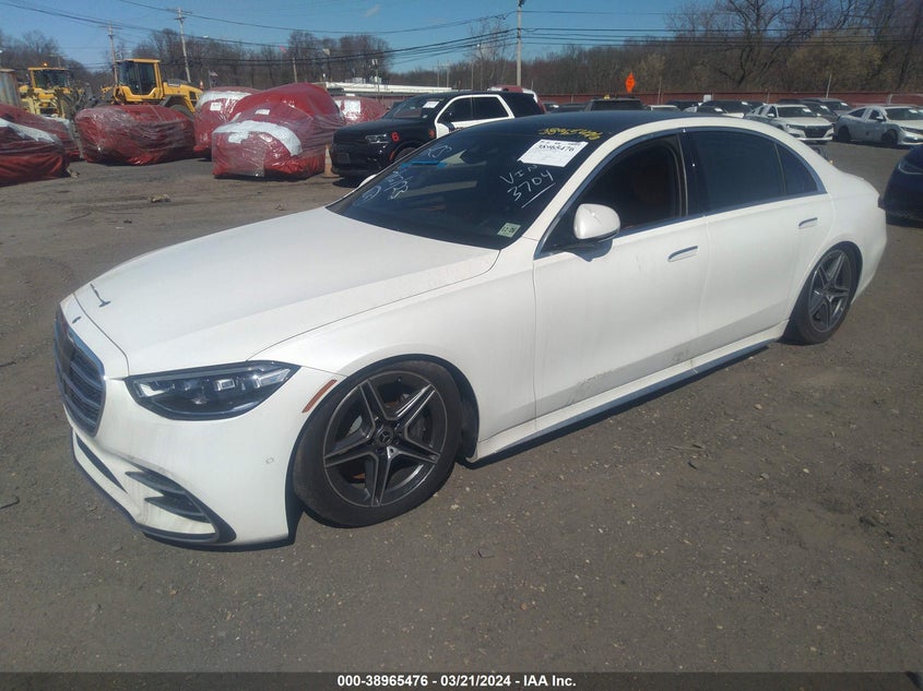 2022 MERCEDES-BENZ S 580 4MATIC - W1K6G7GB2NA083704