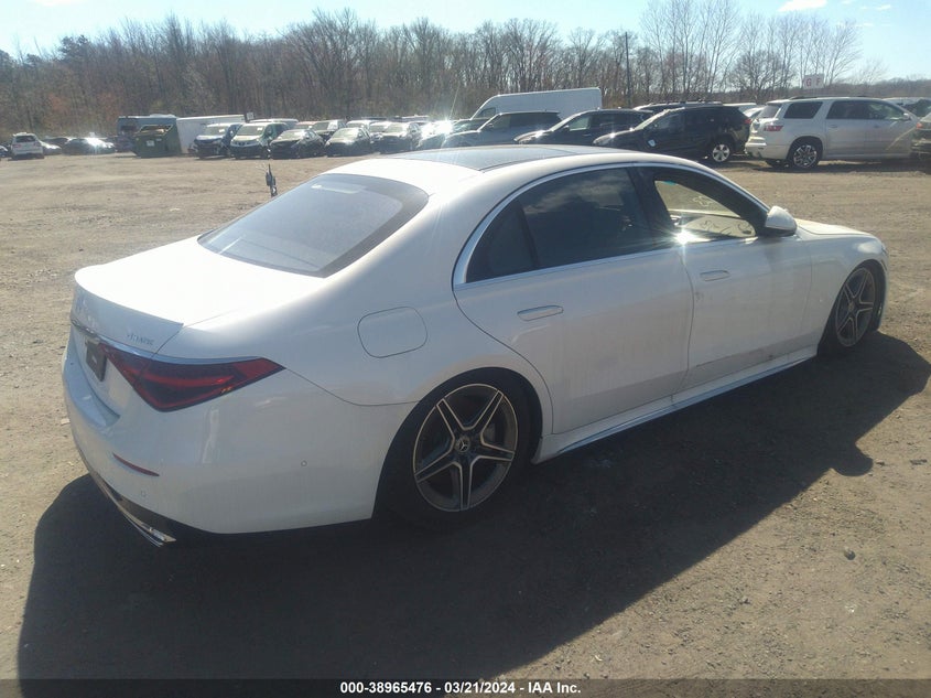 2022 MERCEDES-BENZ S 580 4MATIC - W1K6G7GB2NA083704