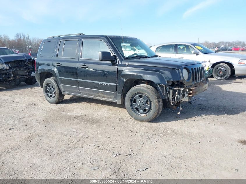 2015 Jeep Patriot Sport VIN: 1C4NJRBB3FD207974 Lot: 38965524