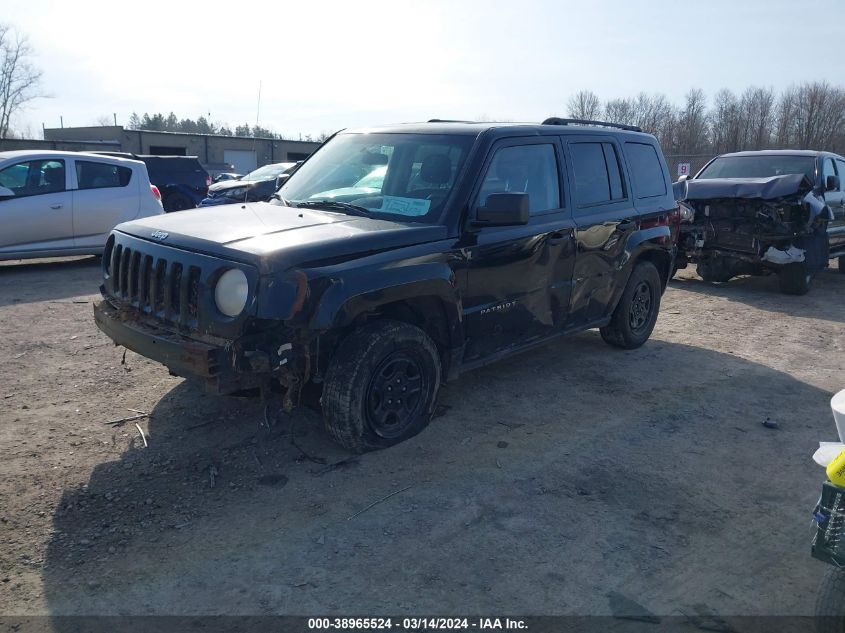 2015 Jeep Patriot Sport VIN: 1C4NJRBB3FD207974 Lot: 38965524