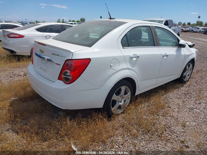 2014 Chevrolet Sonic Ltz Auto VIN: 1G1JE5SB4E4227749 Lot: 38965556