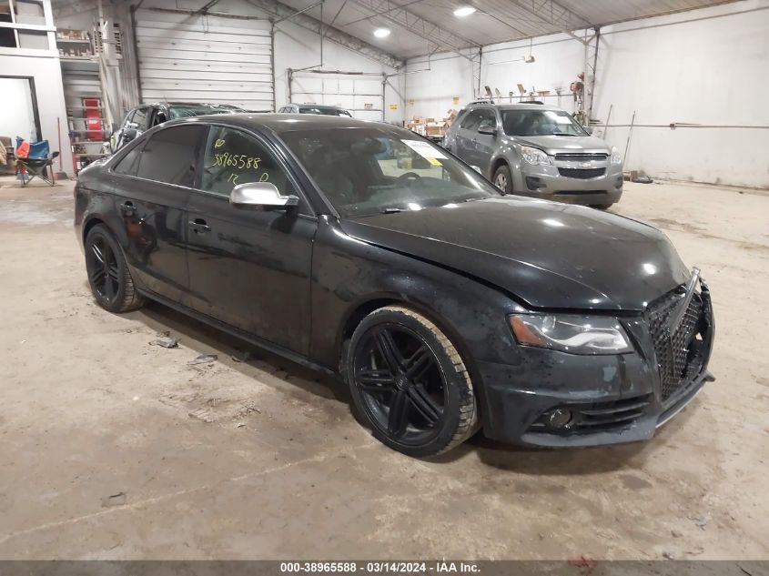 2012 Audi S4 3.0 Premium Plus VIN: WAUDGAFLXCA099877 Lot: 38965588