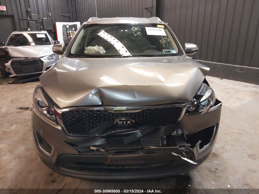 2018 Kia Sorento 3.3L Lx VIN: 5XYPGDA50JG367522 Lot: 40111857