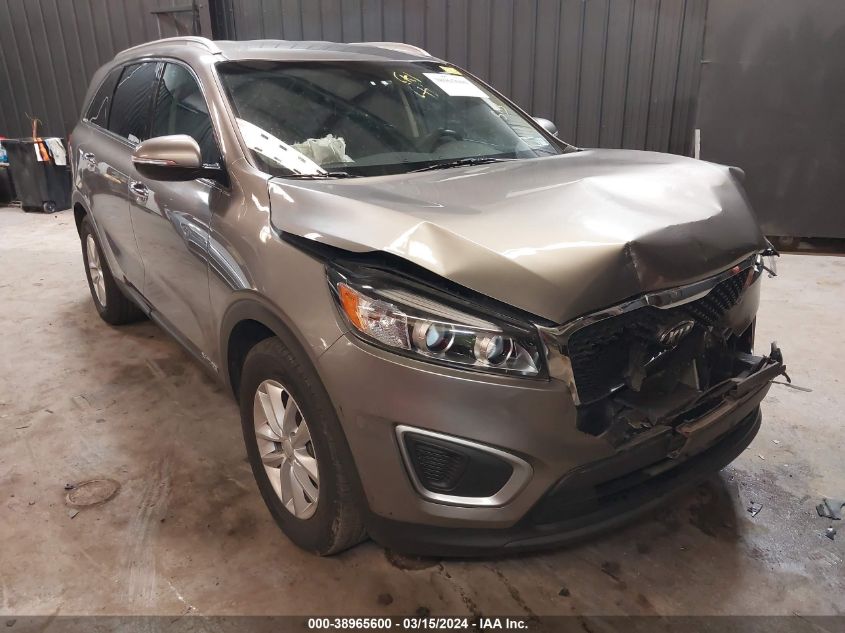 2018 Kia Sorento 3.3L Lx VIN: 5XYPGDA50JG367522 Lot: 40111857