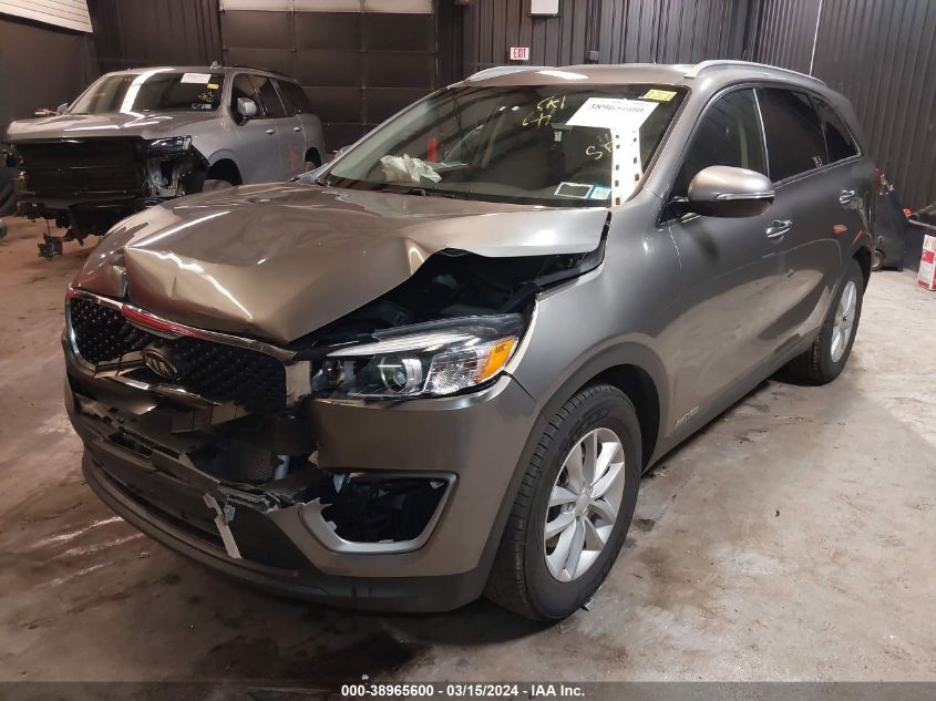 2018 Kia Sorento 3.3L Lx VIN: 5XYPGDA50JG367522 Lot: 40111857