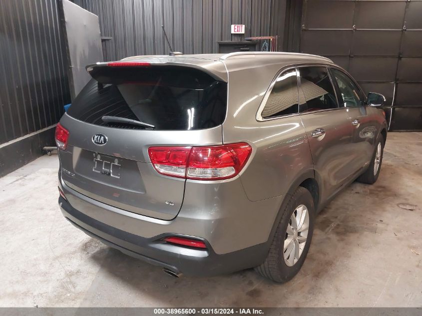 2018 Kia Sorento 3.3L Lx VIN: 5XYPGDA50JG367522 Lot: 40111857