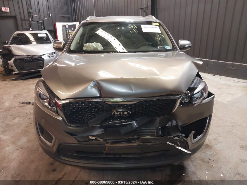 2018 Kia Sorento 3.3L Lx VIN: 5XYPGDA50JG367522 Lot: 40111857