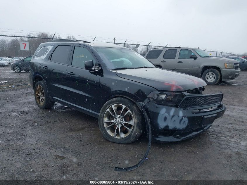 2019 Dodge Durango Gt Plus Awd VIN: 1C4RDJDG5KC853391 Lot: 38965684