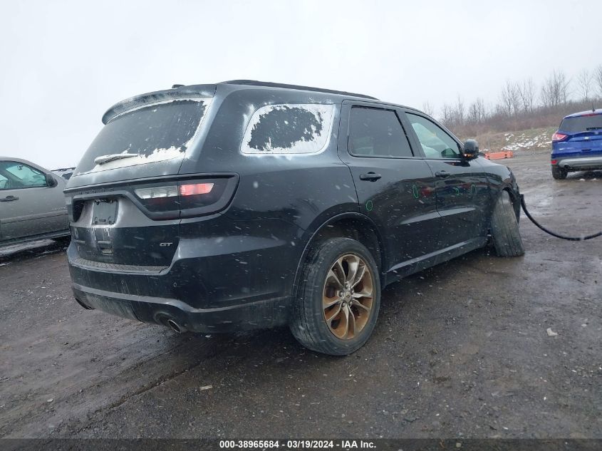 2019 Dodge Durango Gt Plus Awd VIN: 1C4RDJDG5KC853391 Lot: 38965684