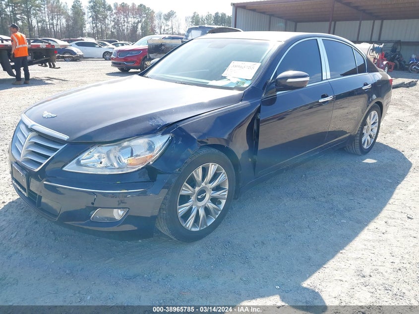 2010 Hyundai Genesis 3.8 VIN: KMHGC4DE8AU077434 Lot: 38965785