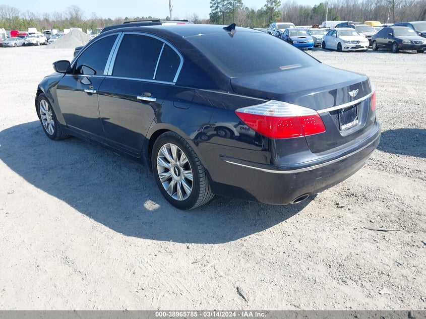 2010 Hyundai Genesis 3.8 VIN: KMHGC4DE8AU077434 Lot: 38965785