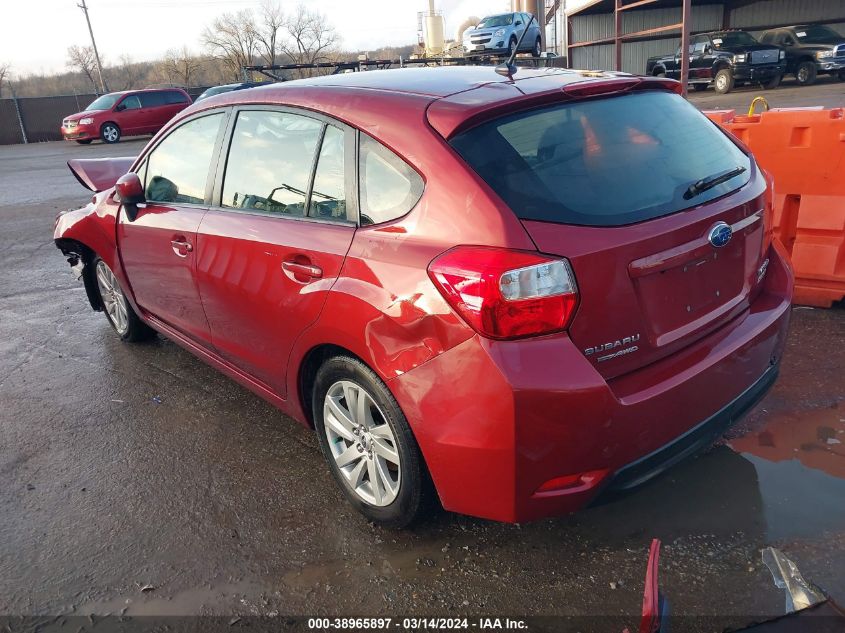 2015 SUBARU IMPREZA 2.0I PREMIUM - JF1GPAC66F8301971