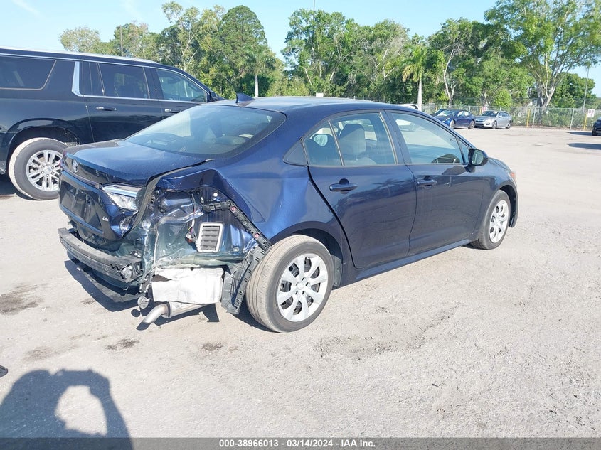VIN JTDEPRAE7LJ103558 2020 TOYOTA COROLLA LE