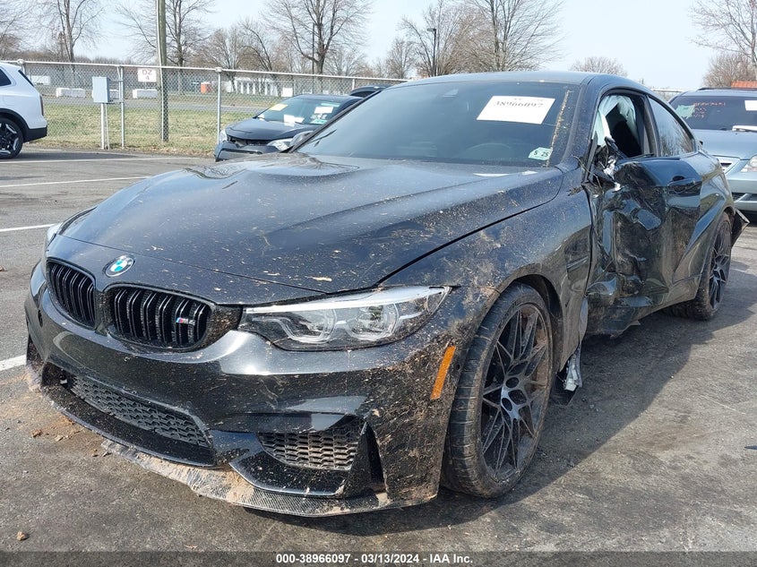 2020 BMW M4 VIN: WBS4Y9C00LFJ19817 Lot: 38966097