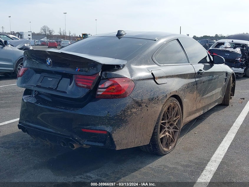 2020 BMW M4 VIN: WBS4Y9C00LFJ19817 Lot: 38966097