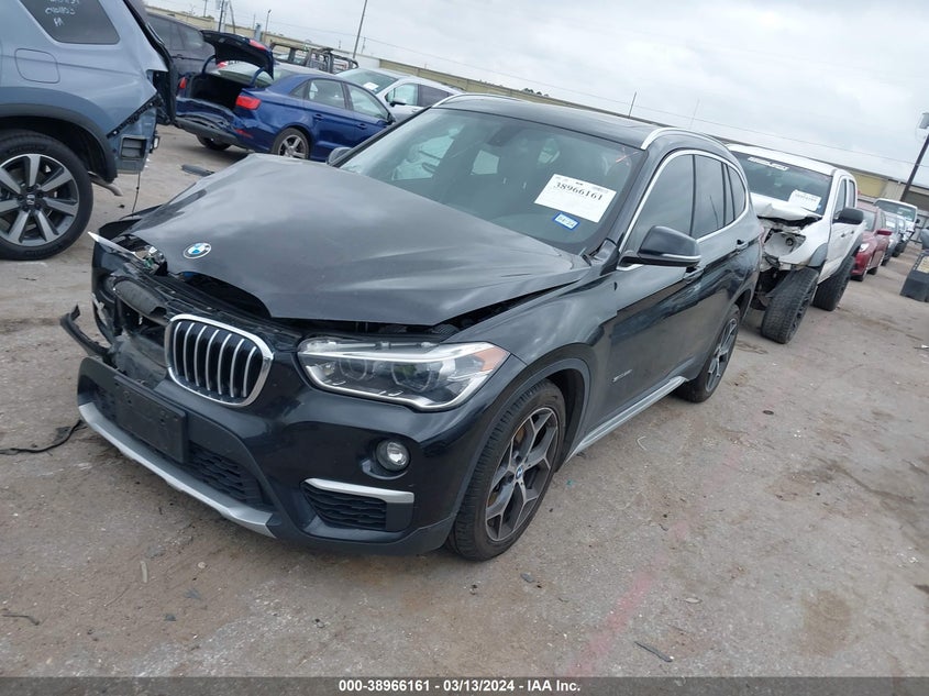 2018 BMW X1 Sdrive28I VIN: WBXHU7C33J5H41887 Lot: 38966161