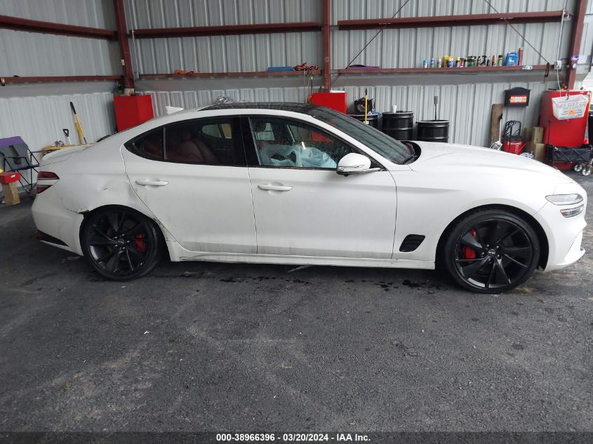 KMTG54TE6PU113373 2023 Genesis G70 3.3T Awd