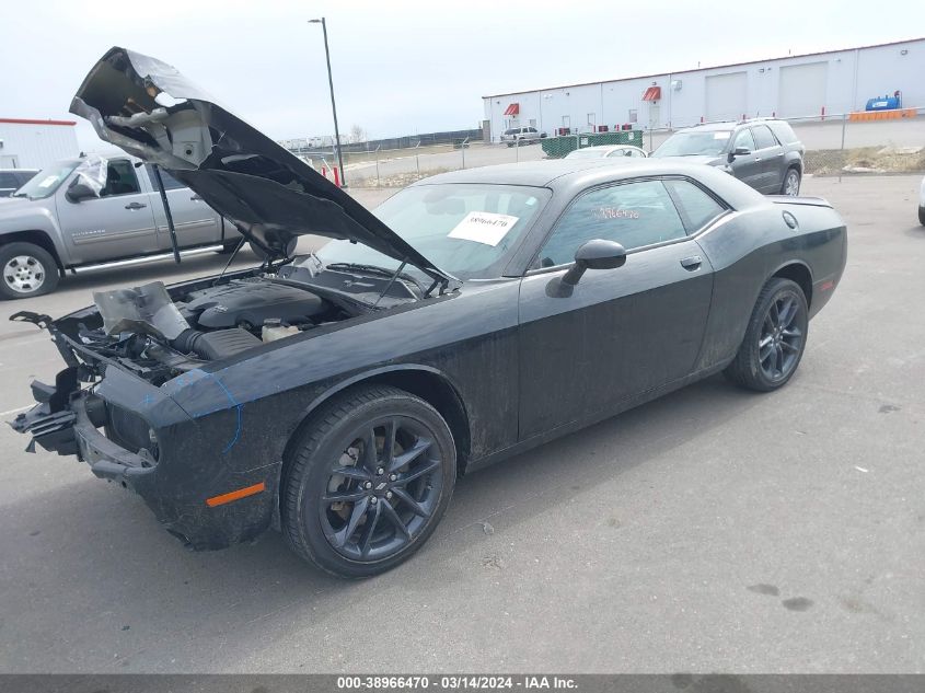 VIN 2C3CDZKG7MH603064 2021 DODGE CHALLENGER no.2