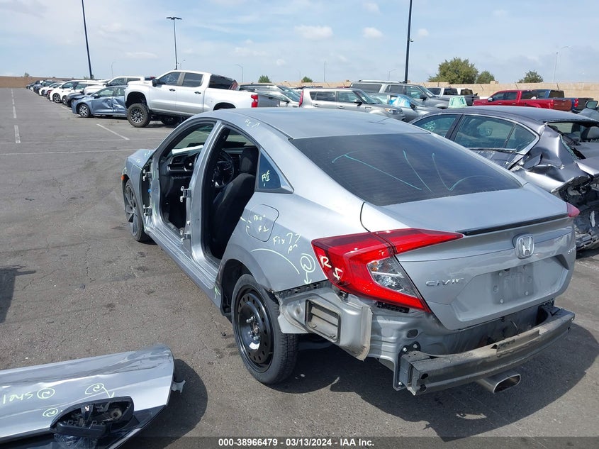 VIN 2HGFC2F88MH530181 2021 HONDA CIVIC SPORT