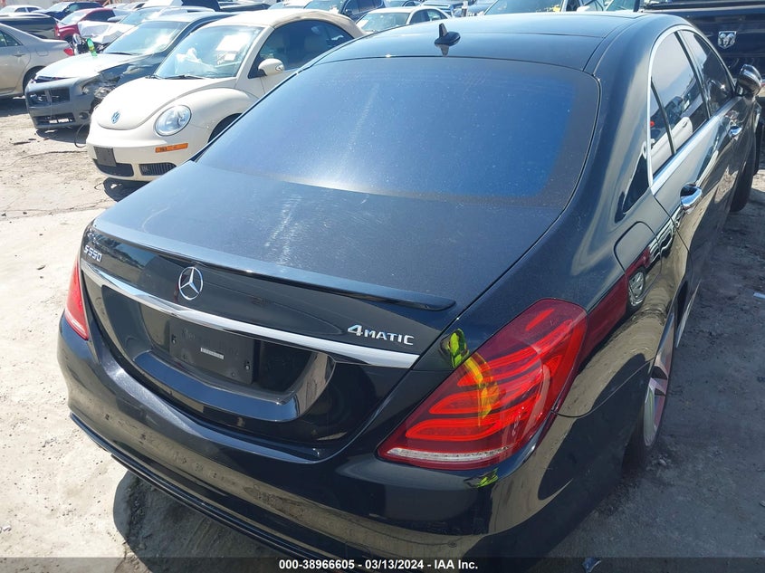 2015 MERCEDES-BENZ S 550 4MATIC - WDDUG8FB6FA179481