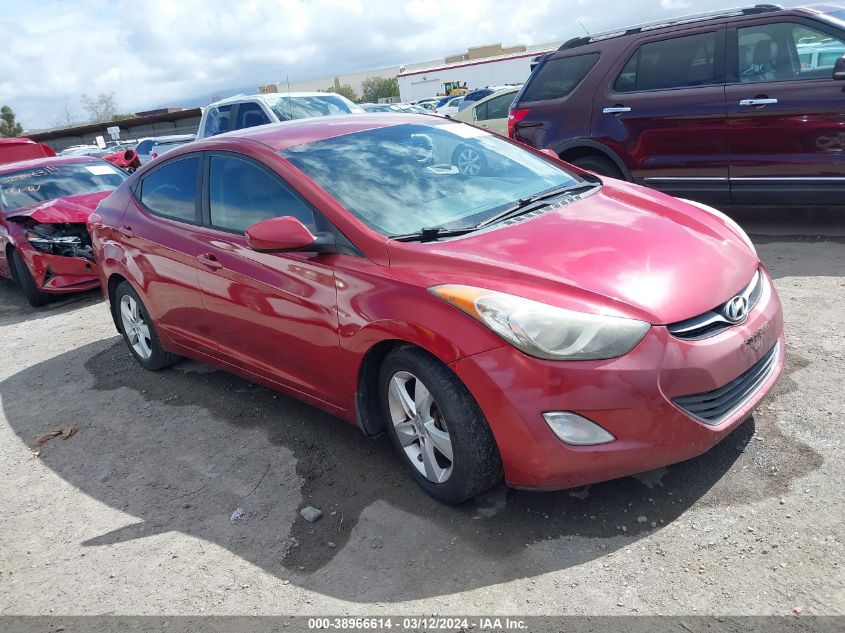 2013 Hyundai Elantra Gls VIN: 5NPDH4AE9DH278951 Lot: 40259204