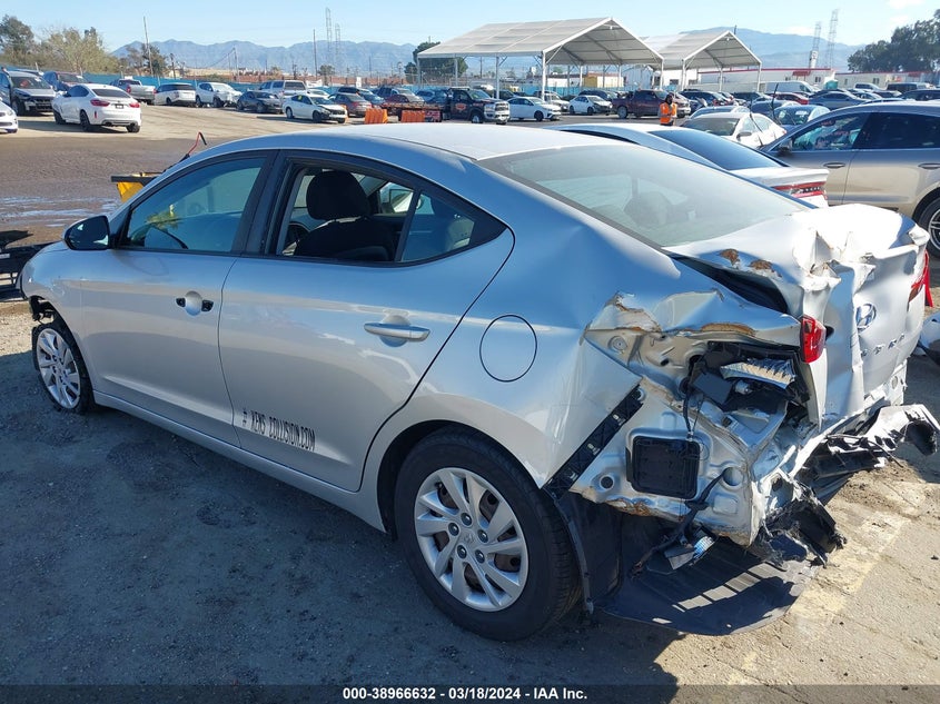 VIN 5NPD74LF3KH406199 2019 HYUNDAI ELANTRA SE