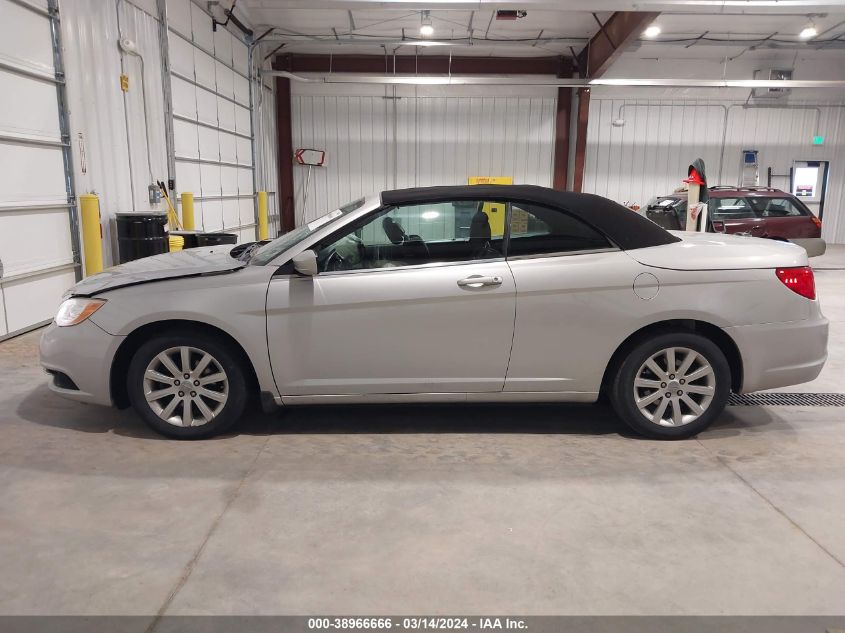 2012 Chrysler 200 Touring VIN: 1C3BCBEB2CN229605 Lot: 38966666