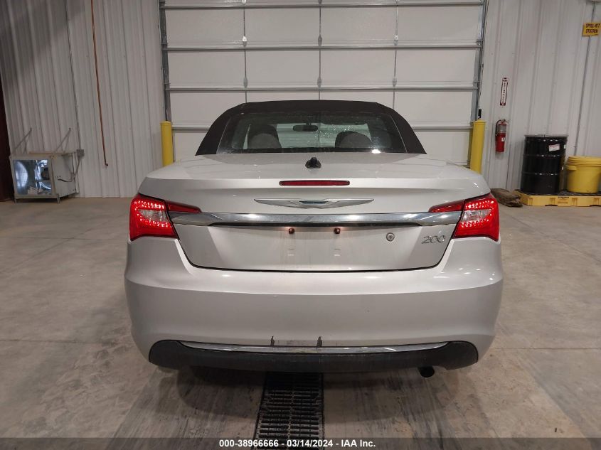 2012 Chrysler 200 Touring VIN: 1C3BCBEB2CN229605 Lot: 38966666