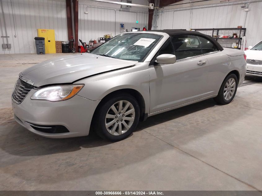 2012 Chrysler 200 Touring VIN: 1C3BCBEB2CN229605 Lot: 38966666