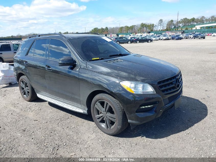 2014 Mercedes-Benz Ml 350 4Matic VIN: 4JGDA5HB0EA345625 Lot: 38966859