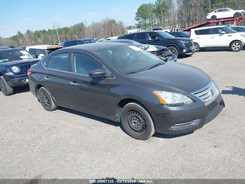 3N1AB7AP6FL666717 | 2015 NISSAN SENTRA