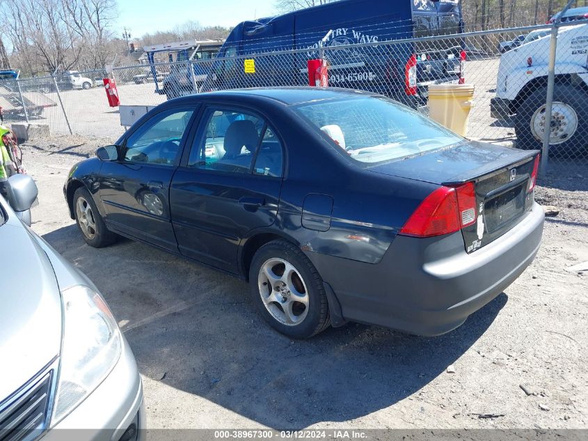 2HGES16535H533750 | 2005 HONDA CIVIC