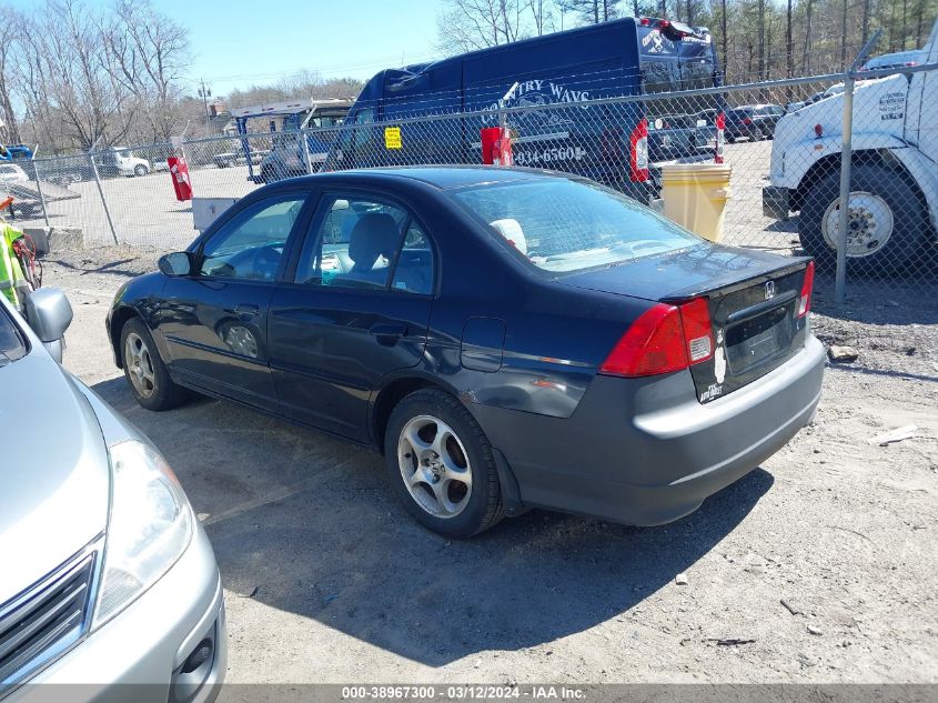 2HGES16535H533750 | 2005 HONDA CIVIC