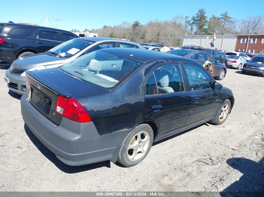 2HGES16535H533750 | 2005 HONDA CIVIC