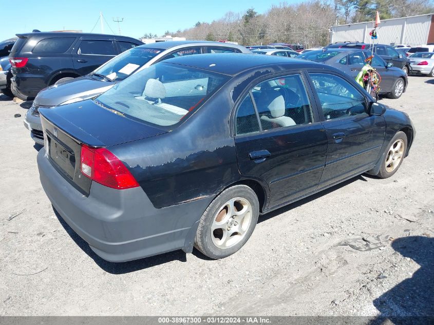 2HGES16535H533750 | 2005 HONDA CIVIC